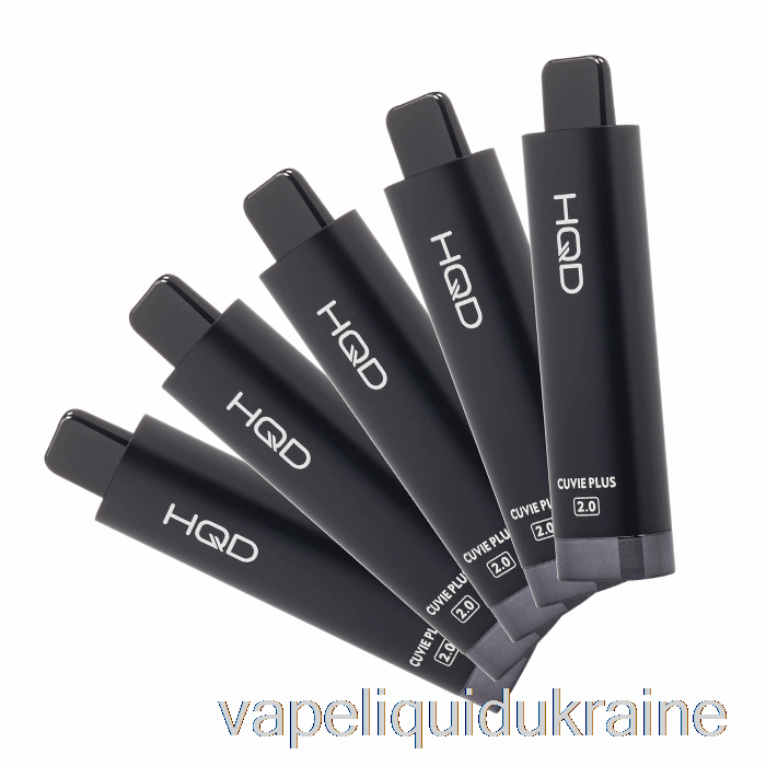 Vape Liquid Ukraine [5-Pack] HQD Cuvie Plus 2.0 9000 Disposable